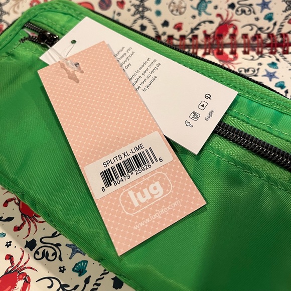 Lug Splits XL wallet- Lime - Picture 8 of 8